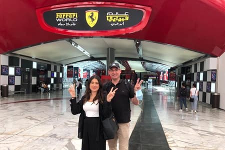 From Dubai: Abu Dhabi Day Tour with Ferrari World Tickets