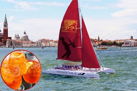 Tour Spritz in Catamarano