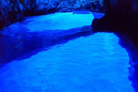 Blauwe Grot en stad Hvar met boottocht met 5 eilanden