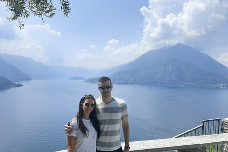 Lake Como Beautiful Landscapes. Very Small-Group