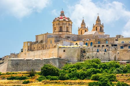 Mdina and Highlights of Malta Full Day Guided Tour Incl. Lunch and Transfers