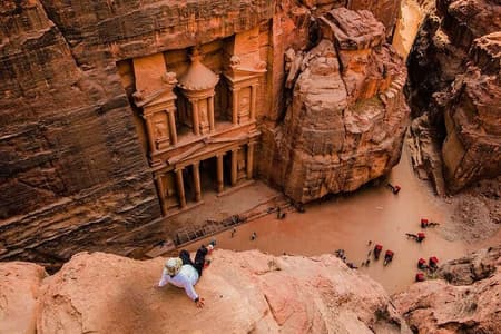 From Amman: Petra and Wadi rum Full day Tour