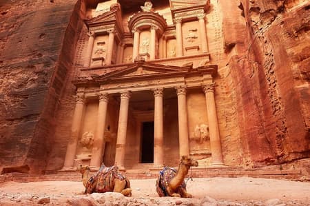 Ab Amman : Petra und Wadi Rum Private/Gruppen Ganztagestour