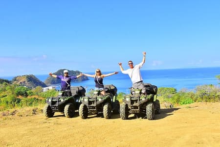 From San Jose: Zipline, Horseback, ATV, Surfing, & Chocolate Tour