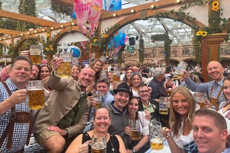 Munich Oktoberfest Tour With Hofbräu Beertent Tickets, Beer, Food