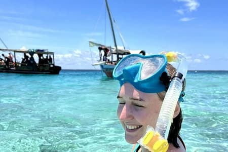 Full Day Dolphin Watching with Snorkeling in Wasini