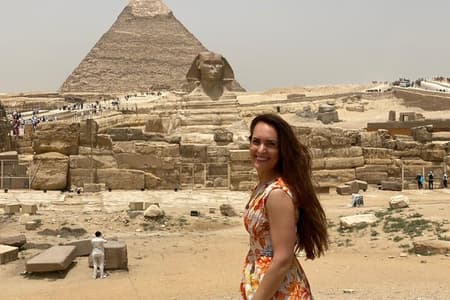 Half Day Tour Giza Pyramids &Great Sphinx with Private Tour Guide