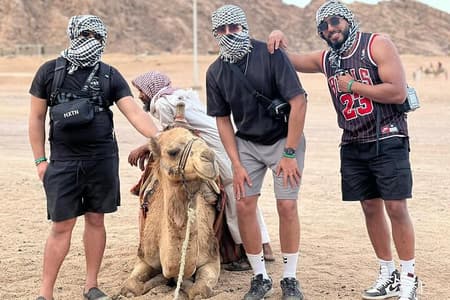 Sharm 5-in-1 Desert Safari: Quad, Camel Ride, Dinner & Stargazing
