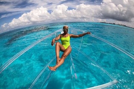 Must-DO Tour to the Arch in the bay in the only Clear Boat CABO