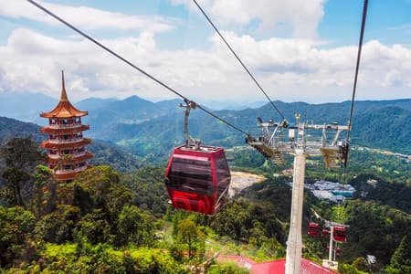 Private Genting Highlands & Batu Caves Trip met kabelbaanticket