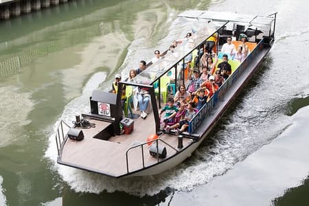 Crucero maravilloso Dotonbori de Osaka