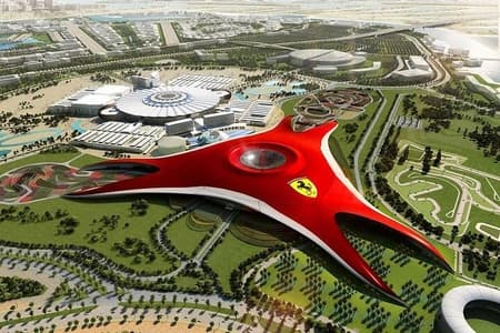 Ferrari world 1/2/3 park tickets options abu dhabi
