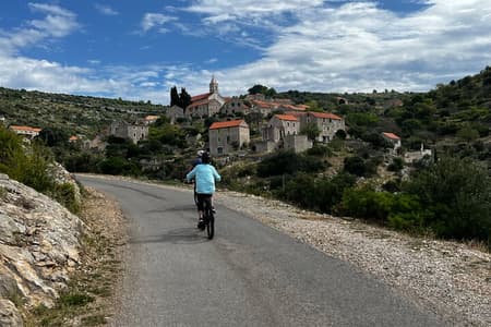 Private Hvar Island E-Bike Tour (Self-Guided)