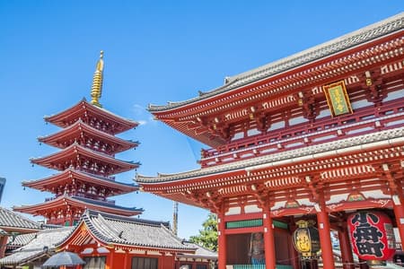 Excursión a pie por el templo Asakusa Senso-ji y el Viejo Tokio