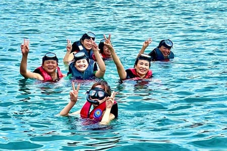 Cham Island Snorkeling Daily Group Tour, Sunbathing, nice beaches
