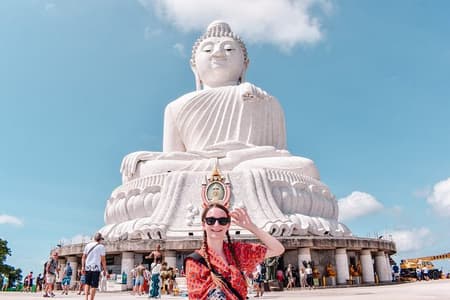 Phuket City Tour with Wat Chalong, Big Buddha & Famous Viewpoints
