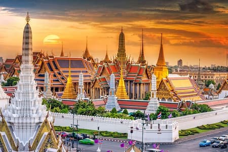 Bangkok City Highlights Tour : Grand Palais et trois temples emblématiques