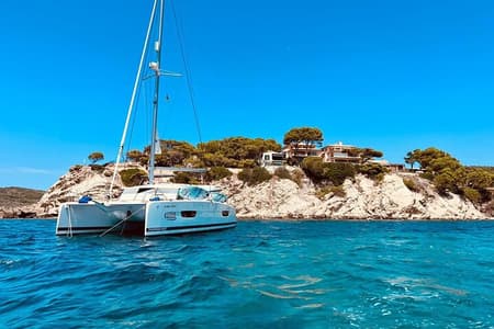 Luxe Catamaran zeilen met welkomstdrankjes Tapas Max10 - 12Persoon