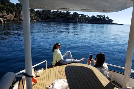 Private Solar Catamaran Cruise in Antibes Juan les Pins