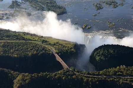 Guided Tour of the Victoria Falls on the Zambian side