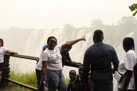  Guided Tour of the Victoria Falls on the Zambian side