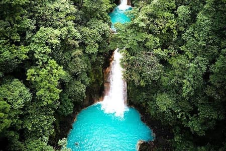 Rio Celeste wandel-, luiaardheiligdom & watervaltour door Llanos de Cortes