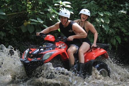 Bali ATV Quad Bike and Water Rafting Include Lunch and Transfer
