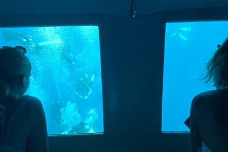 Yellow Semi Submarine Mini Cruise with a Swim Stop