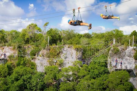 Punta Cana Scape Park and Hoyo Azul Full Day Admission Ticket 