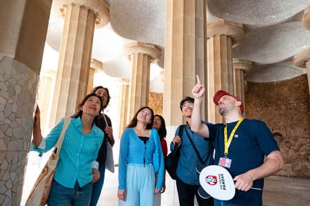 Visite guidée à pied du parc Güell de Barcelone