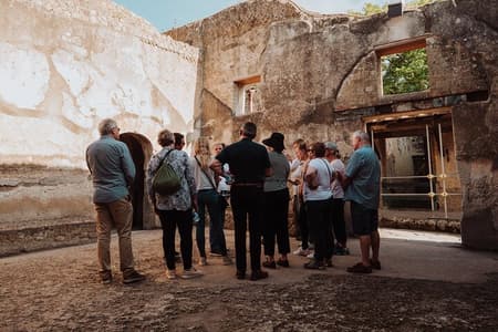 Pompeii en Herculaneum Tour met kleine groep met een archeoloog