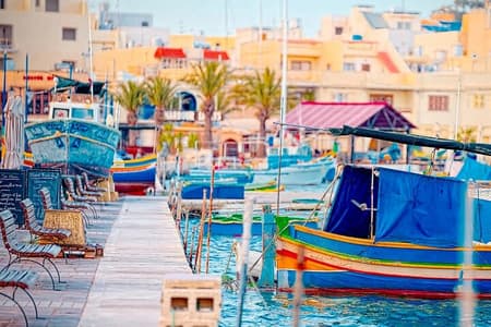 Half Day Tour in Marsaxlokk Village, Market, Blue Grotto & Qrendi