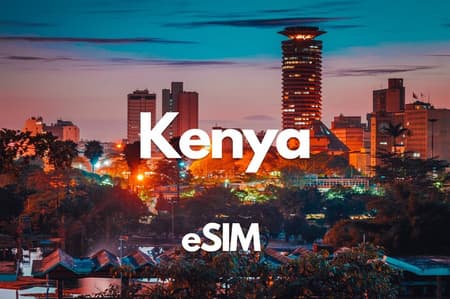 Kenya Data eSIM from 0.5GB daily to 20GB 30 Days