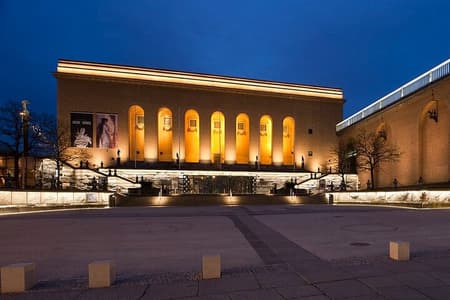 Entrada al Museo de Arte de Gotemburgo con recogida