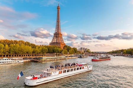 Paris Seine River Sightseeing Cruise Tour