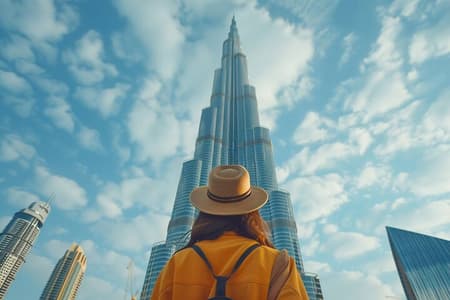 Burj Khalifa Dubai Aussichtsplattform Eintrittskarte 