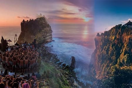 ️Uluwatu Temple Sunset & Kecak Fire Dance Tour
