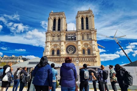 Notre Dame Exterior Professional Guided Tour