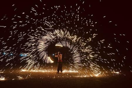 Balade et dîner à dos de chameau dans le désert d'Agafay