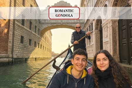 Crafted Gondola Ride under Breathtaking Bridge of Sighs™