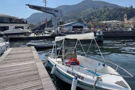 Como Lake Private Self Driving Boat Tour From Como