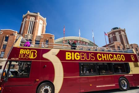 Big Bus Chicago: Hop-On Hop-Off Sightseeing Tour by Open-Top Bus
