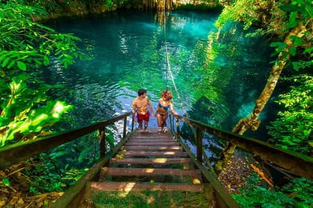 Cancun ATV Jungle Adventure, tirolesas, cenote e degustação de tequila