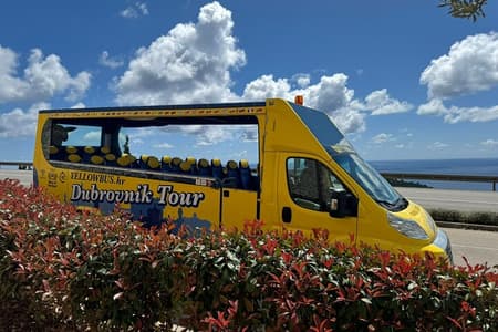 Hop-on Hop-off gele Cabrio Tour: Ontdek Dubrovnik in 1,5 uur