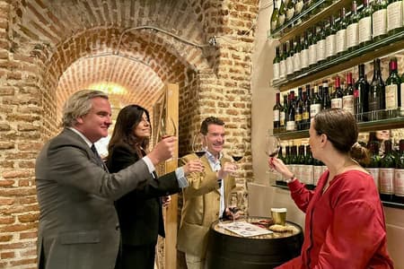 Secret Cave Wine and Self-Guide Tasting in the Heart of Madrid