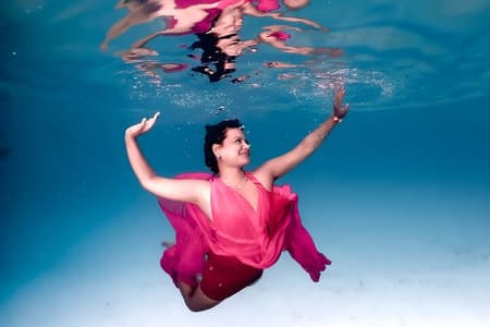 Underwater and Drone photoshoot in Maldives