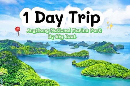 Explore Angthong National Marine Park by Big Boat from Koh Samui