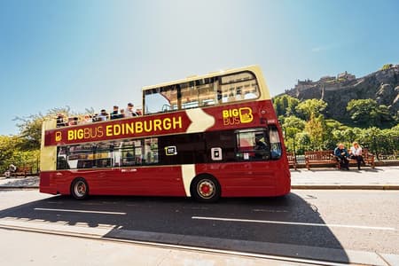 Big Bus Edinburgh Hop-on Hop-off Sightseeing Tour by Open-Top Bus