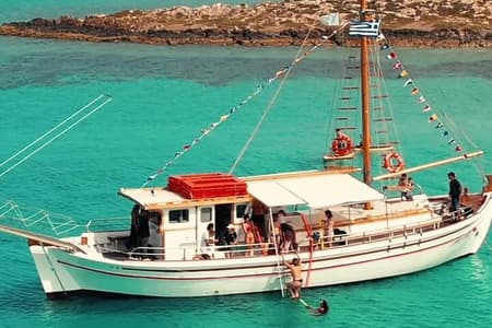 Half Day Sea Tours Blue Lagoon Sea Caves Antiparos Alyki port