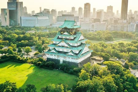 Osaka Castle Walking Tour and Castle Tower Admission